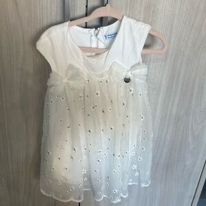 Mayoral sunflower dress size 18m